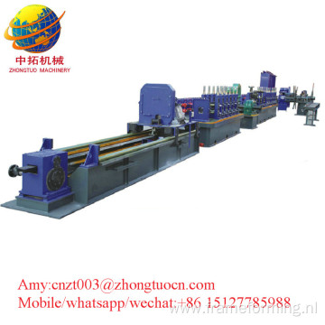 High frequency welded tube forming machine